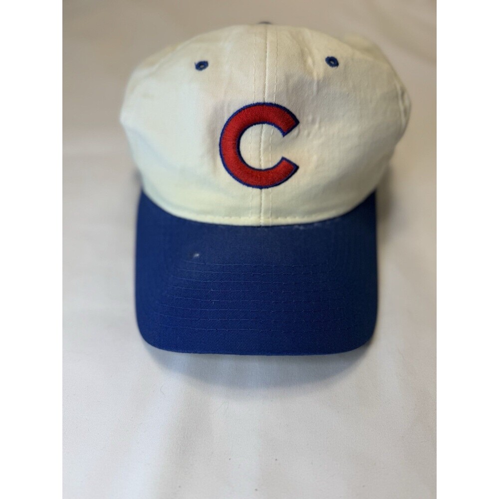 Vintage Chicago Cubs MLB Starter The Classic Adjustable Snapback Hat 100% Cotton